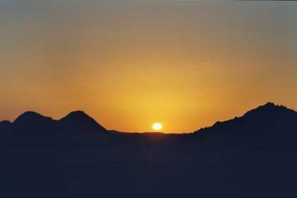Sonnenaufgang in Abu Simbel