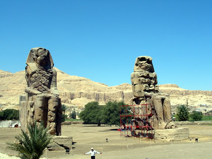 Die Memnon-Kolosse