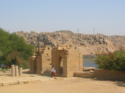 Ruine der Tempelr&uuml;ckseite