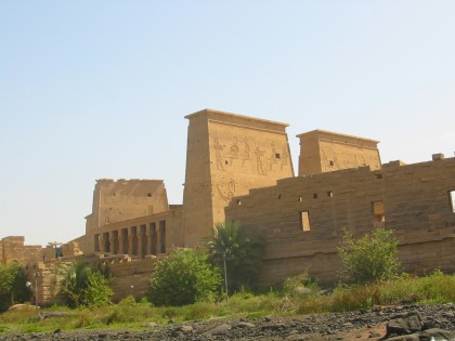 Philae-Tempel aus der N&auml;he